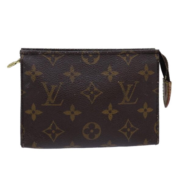 LOUIS VUITTON Monogram Poche Toilette 15 Pouch - Picture 1 of 16